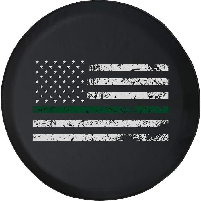 PHELIKA Housse De Pneu De Secours Vintage USA American Colorado