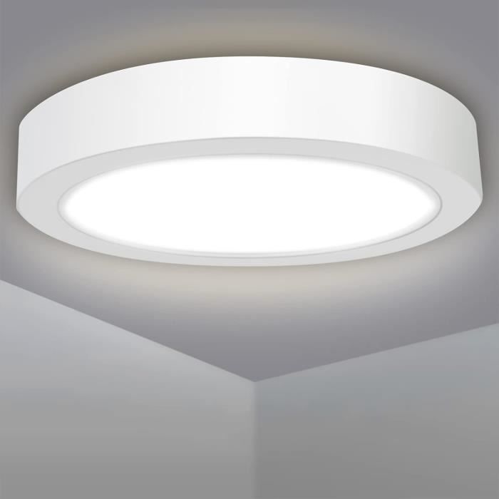 Aigostar Plafoniera LED, 12W Equivalente a 108W, alta luminosità, IP20