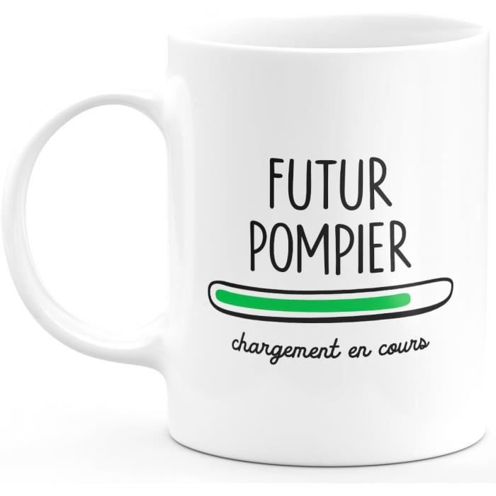 Mug Futur Pompier Chargement En Cours Cadeau Pour Les Futurs Pompier