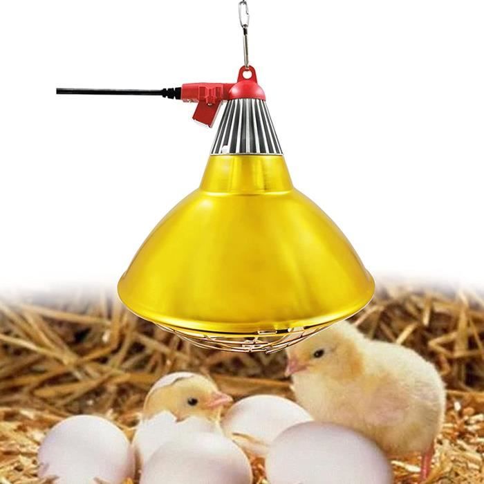 Lampe Chauffante Poussin Chiot, Lampe Chauffante de Volailles pour