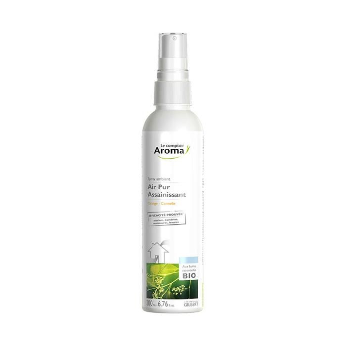 Le Comptoir Aroma Air Pur Spray Assainissant Orange Cannelle 200ml 