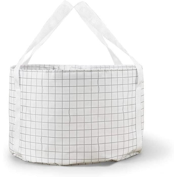Bassin pliable Portable, seau pliable, lavage de voiture, seau de pêche