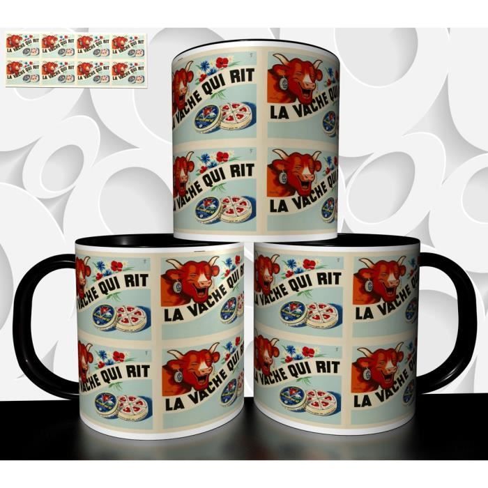 Mug Publicitaire La Vache Qui Rit – Vintage – État Très Bon