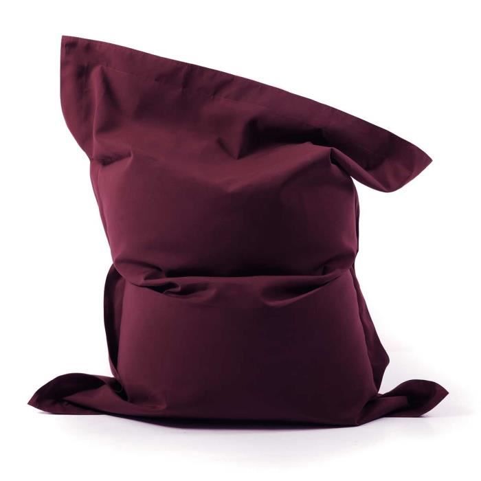 BiG52® - Pouf Géant Extérieur Voile Bateau Bordeaux BiG52