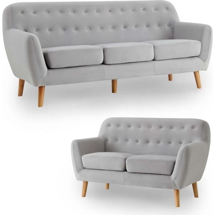 3 personnes en tissu et tissu de canapé places de cadre en bois moderne de mode simple pour le salon canapé bureau de chambre,Blue