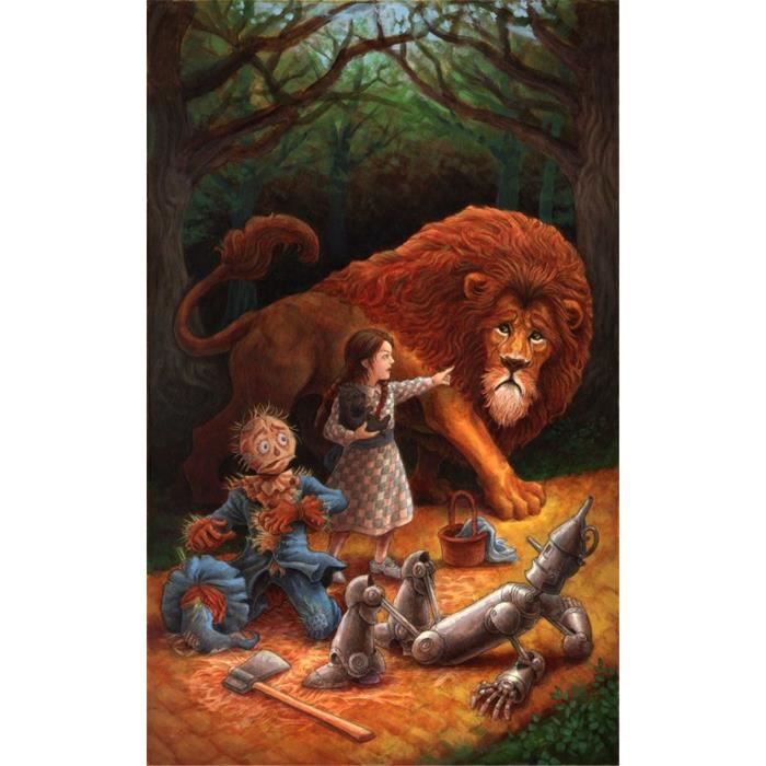 Kit De Peinture Diamant 5D Alice Au Pays Des Merveilles Pour Adultes