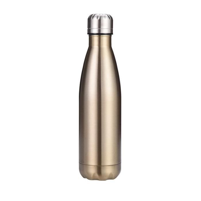 Gourde Isotherme En Inox 1500 Ml – Double Paroi, Large Goulot – Verte, Pour Boissons Chaudes/froides