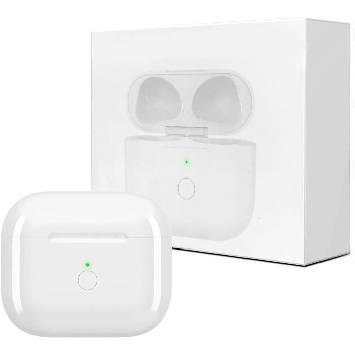 Boîtier de chargement sans fil AirPod 3 Compatible Bluetooth Chargement rapide 600 mAh