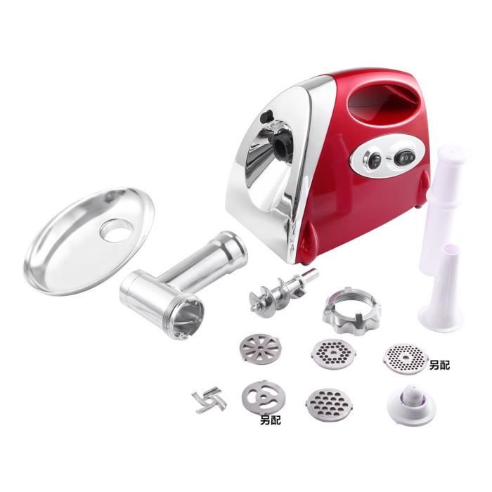 G3Ferrari G2003700 Tartar 2in1 Hachoir /à viande et presse-tomates en acier inoxydable 800 W 1,3 kg//min