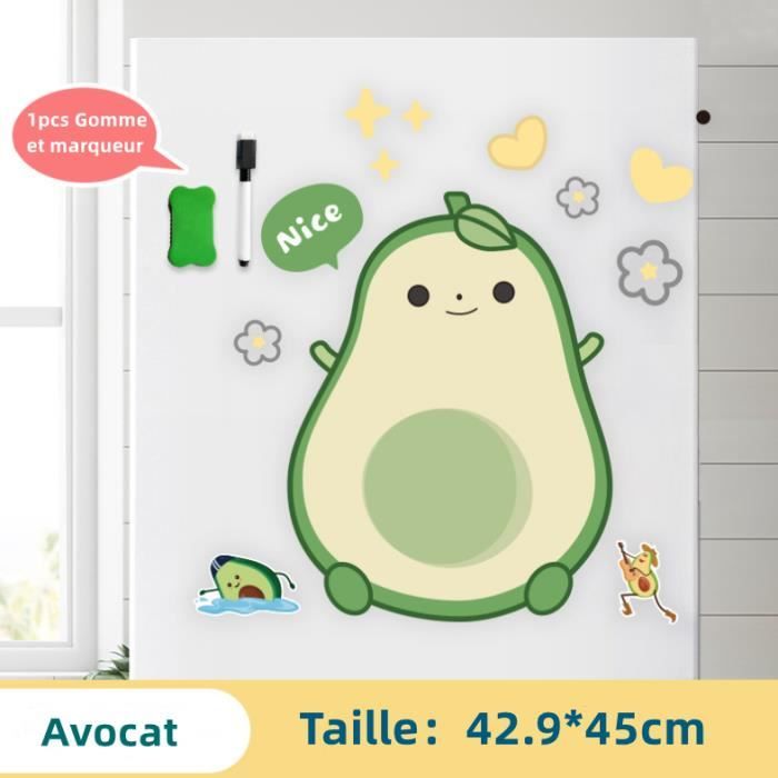 Aimant frigo effaçable Tableau Blanc Frigo Magnétique Tableau Aimanté
