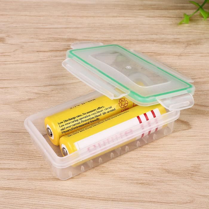Boîte tactique pour stockage de batterie 18650/AAA/CR123A