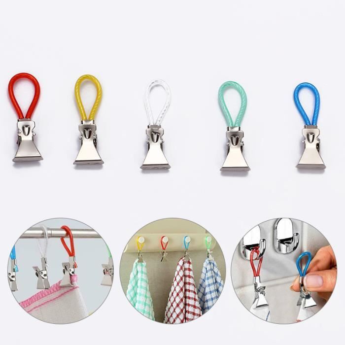 Lot De 12 Crochets - Crochets Pour Remorque - Crochets Pour Filet