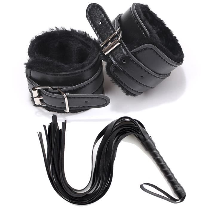 Fouet En Cuir PU Avec Plug Anal - Pour Adultes, Jeux BDSM - Neuf Sans Marque
