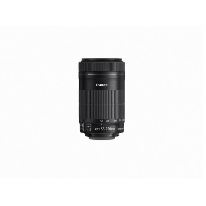 CANON EF-S 55-250mm f/4-5.6 IS STM Lens Objectif