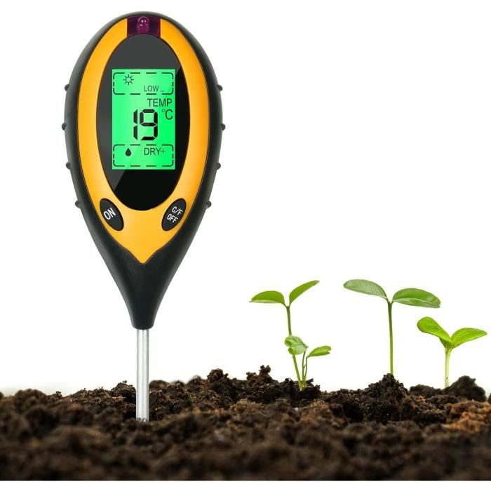 THERMOMÈTRE DE SOL moniteur de température surveillance de l'efficacité THERMOMÈTRE DE SOL moniteur de température surveillance de l'efficacité