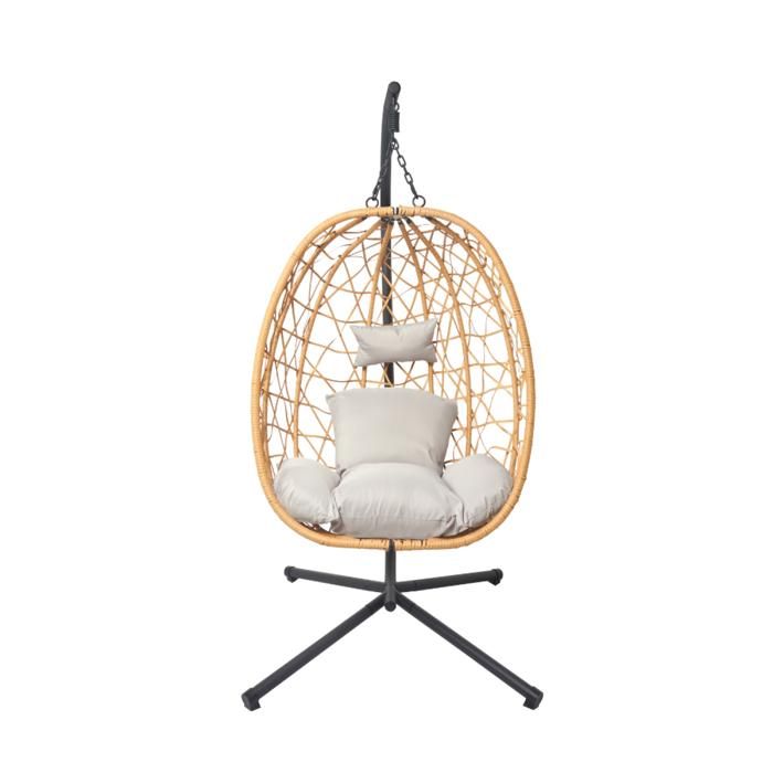 CUZCO - Fauteuil suspendu effet rotin