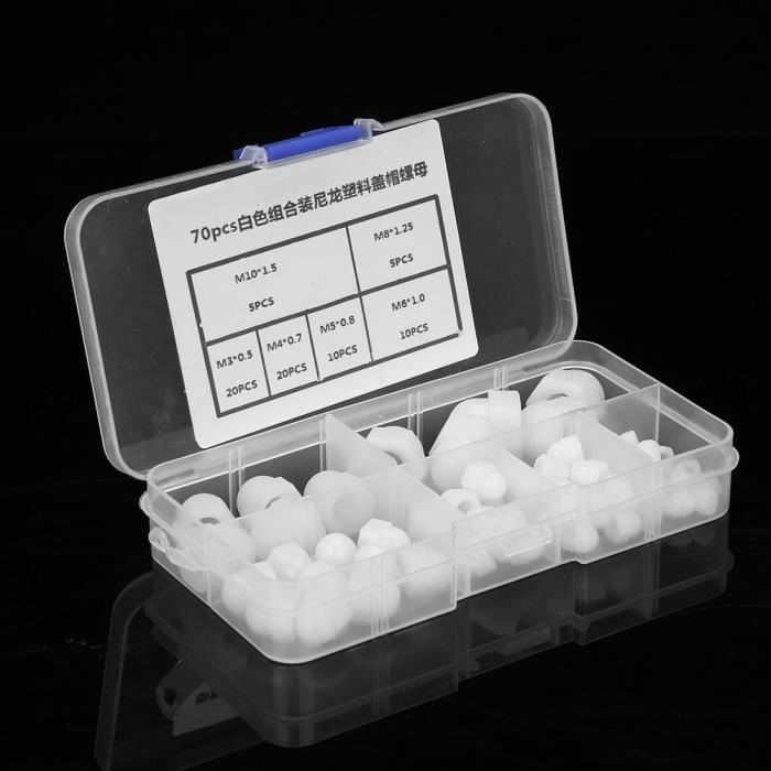 Cikonielf écrous Hexagonaux De Serrage 1 Pièces ER8 écrou D'équilibrage Dynamique écrou De Pince