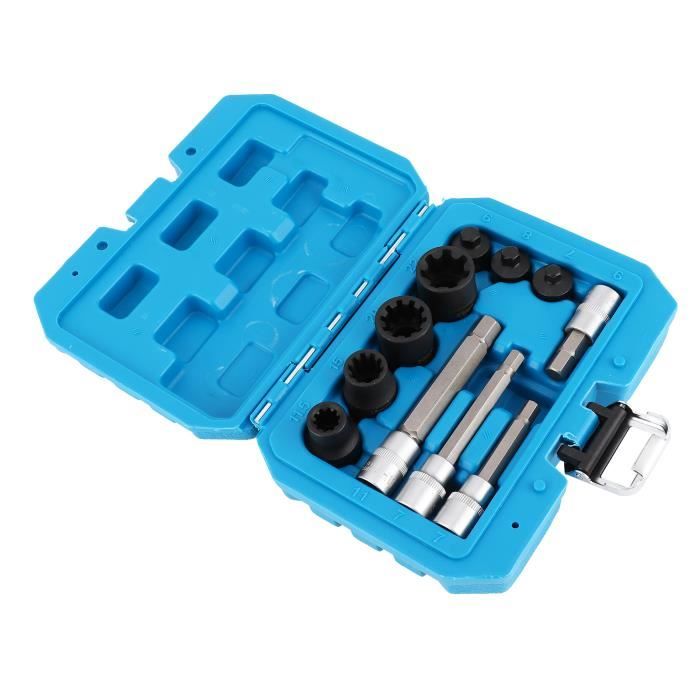 4 Crochets Étrier De Frein Hopbucan - Embouts Caoutchouc - Pour Suspension Auto - Bleu