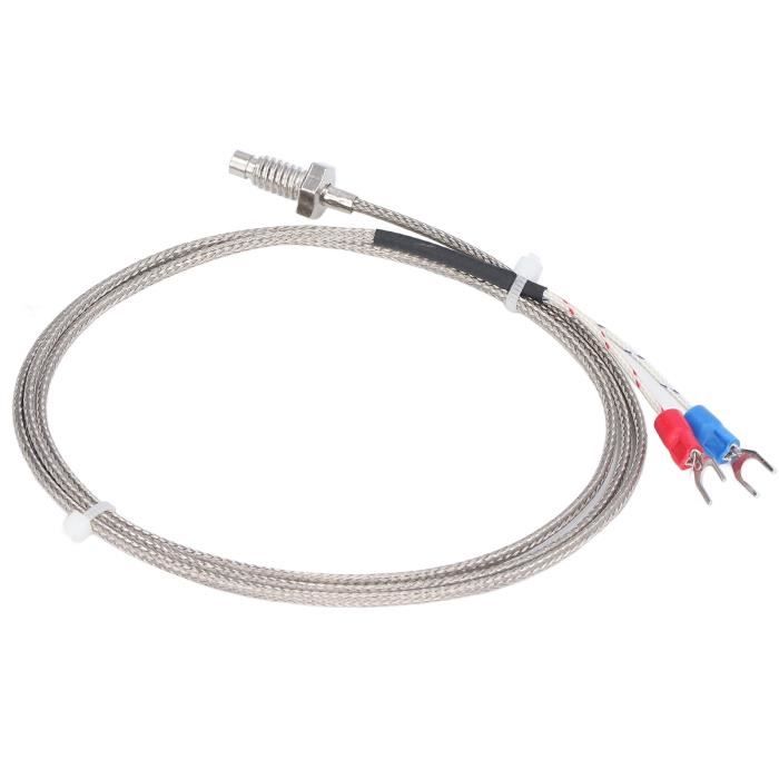 Thermocouple de type K M6 BERM K Type Thermocouple M6 Pouces Capteur de température à vis Sondes