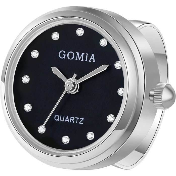 Montre violet magnétique acier réglable bijou cadeau femme et fille