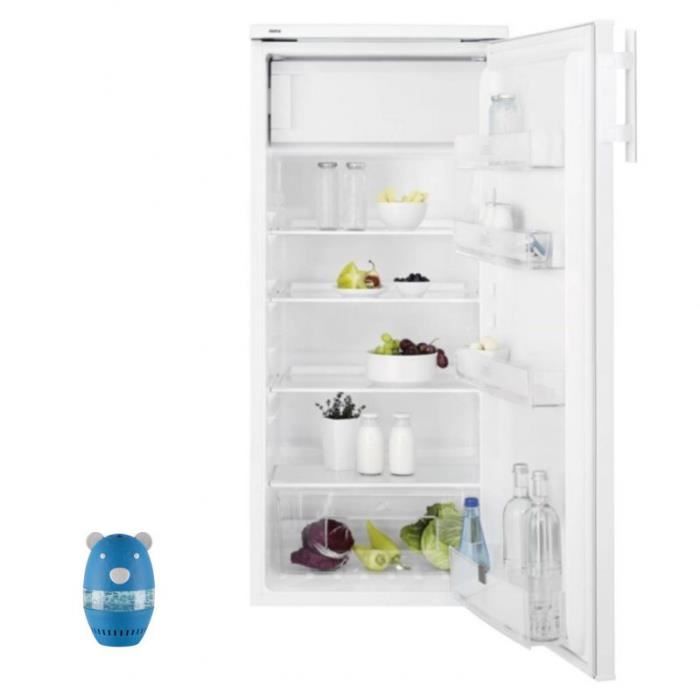 Réfrigérateur simple porte blanc 230L - ELECTROLUX - Dégivrage Auto - Froid statique