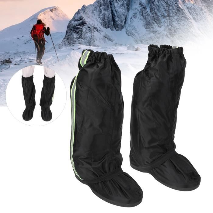 Couvre-Chaussures De Pluie Pour Moto - Imperméables Réutilisables Haute Protection - Taille XXL - Unisexe - 12