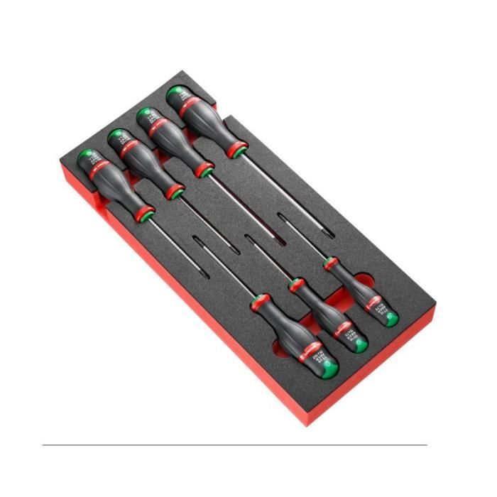 Facom Module mousse 7 tournevis Torx