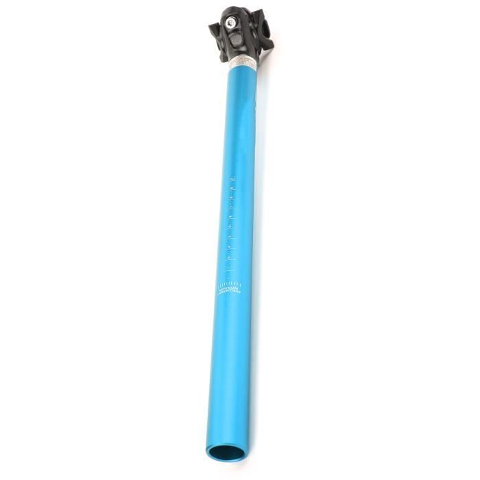 Tige De Selle Vélo 30.9 Mm Ou 31.6 Mm - Alliage 6061, Longueur 300 Mm, Verrouillage Sécurisé Double Rail
