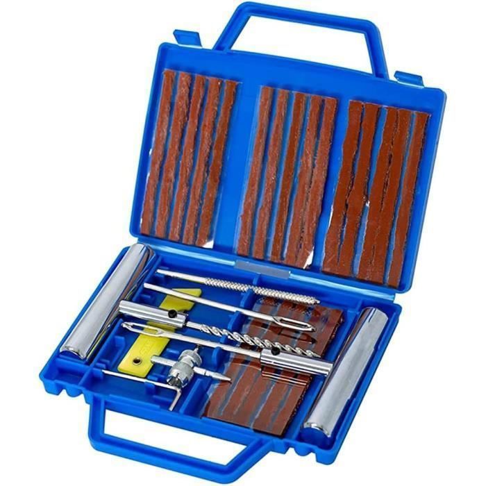 Kit reparation pneu professionnel garagiste +15 meches - Cdiscount