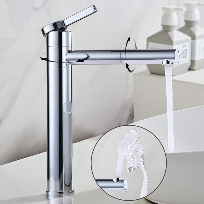 Robinet de la salle de bains en laiton avec bec pivotant réglable de 360  degrés - Chine Salle de bains, Toilettes robinet mélangeur