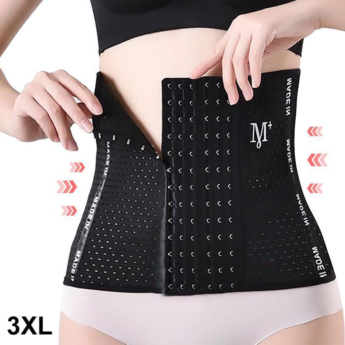 JANZDIYS Femme Gaine Amincissante-3XL-Noir-Ventre Plat Waist