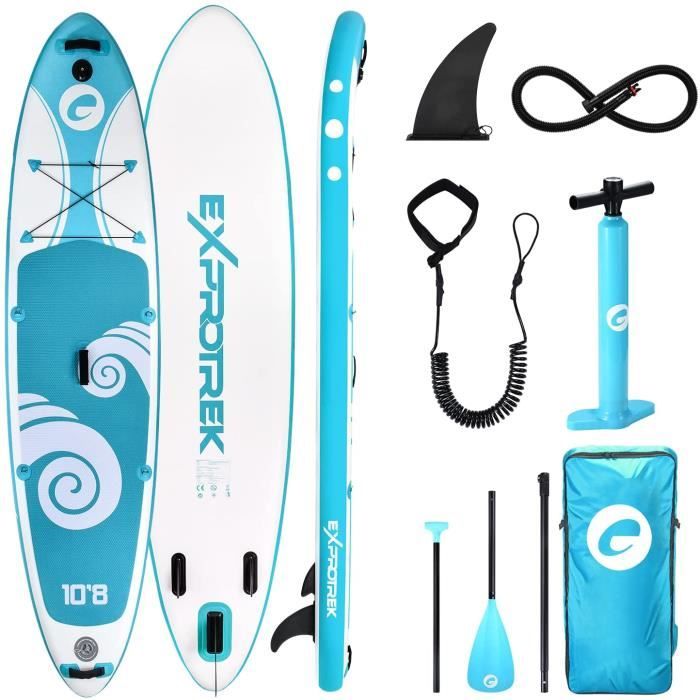 Planche De Stand Up Paddle Gonflable Limics24 6 Pouces D Épaisseur