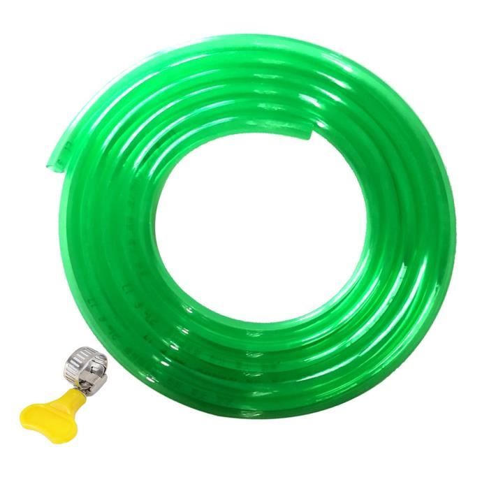 5M Clear Watering Tube Garden Drip Pipe PVC Hose Irrigation Watering Systems 18mm Cdiscount