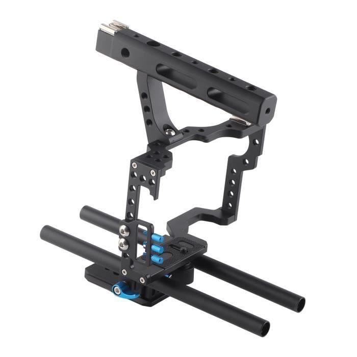 Kit de cage de stabilisation vidéo professionnel pour appareil photo reflex numérique GH4 pour Sony A7/A7II/A7s/A7r/A7Rii Panasonic