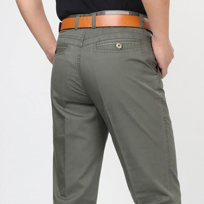 pantalon homme large