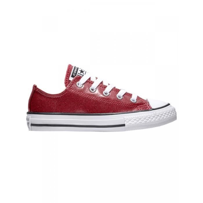 converse rose bebe fille