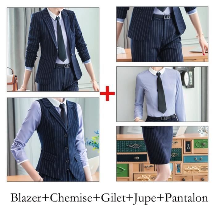 tailleur trois pièces femme