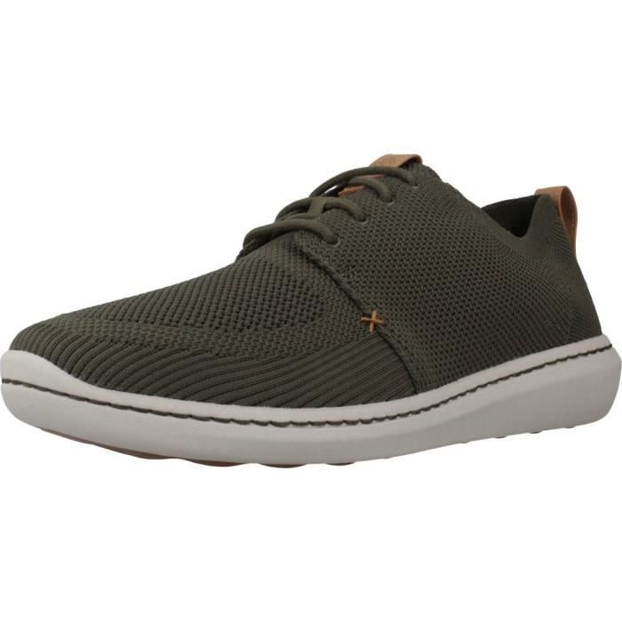 Basket - CLARKS - 93447 - Homme - Vert - Lacets