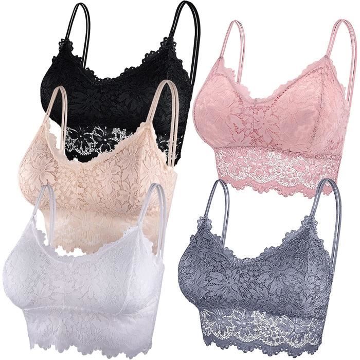 Bralette bande soutenante - Orchidée