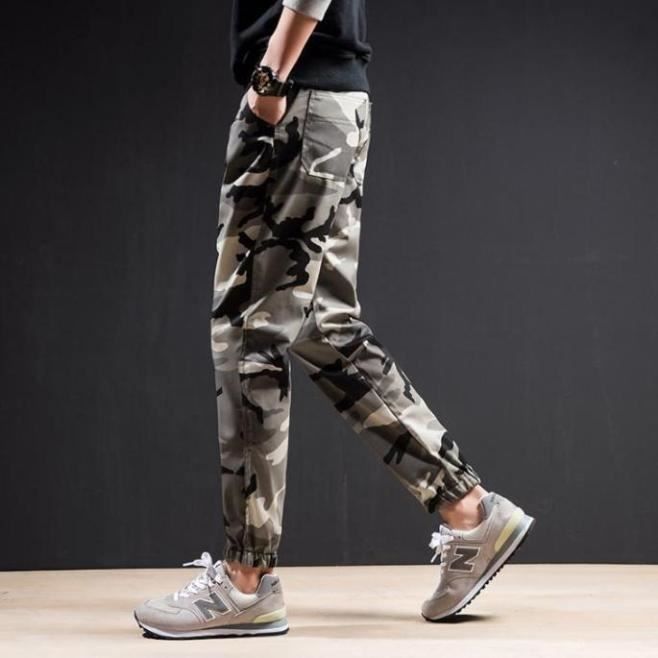 Pantalon Cargo Homme Pantalon Camo Jogging Style Militaire Pour