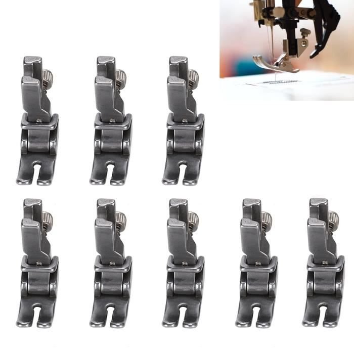 Pied-de-Biche Universel T3 Pour Machine à Coudre Industrielle - Réglable Gauche/Centre/Droite - Couture Précise - 2