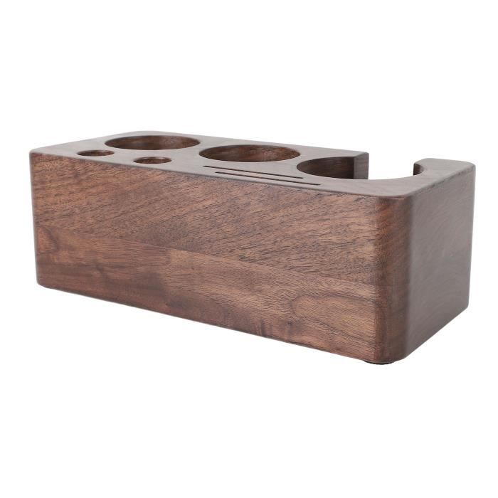 Fdit station de bourrage de café Filtre à café en bois inviolable porte