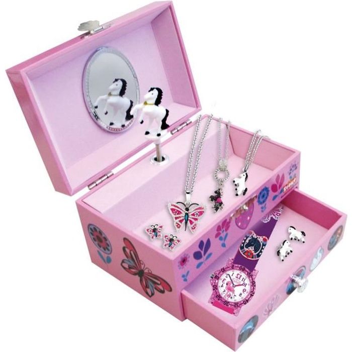 Scout Boite A Bijoux Pour Enfants Avec Boite A Musique Cdiscount Maison