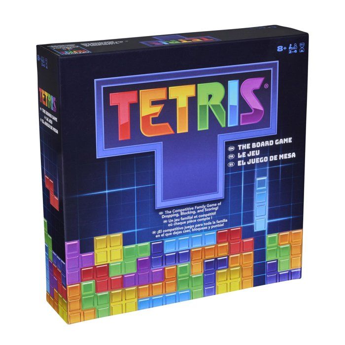 Tetris - Le Jeu de Stratégie Familial - 2 à 4 Joueurs - SPIN MASTER - A partir de 8 ans