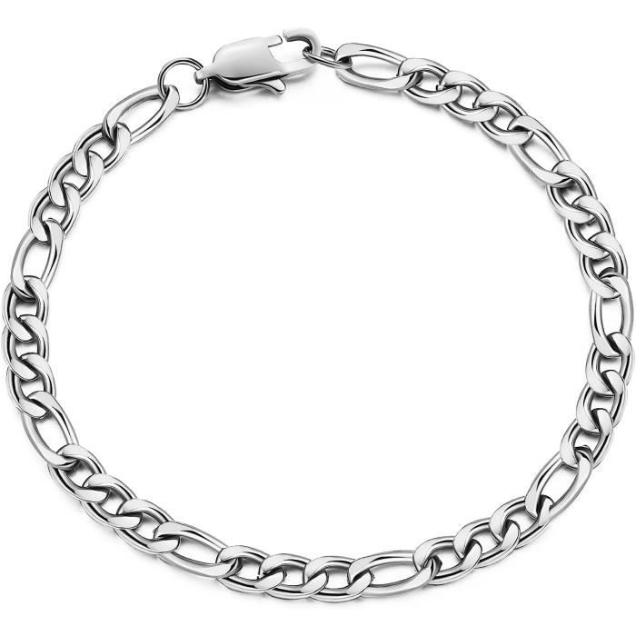 Bracelet Jonc Acier Inoxydable 316L Avec Message Gravé - 4mm - Multiple Choix
