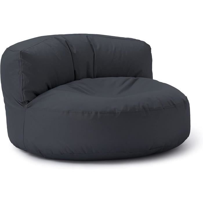 Pouf Bruni L - Rond Et Lavable - Pour Intérieur/Extérieur - Fabriqué En Allemagne