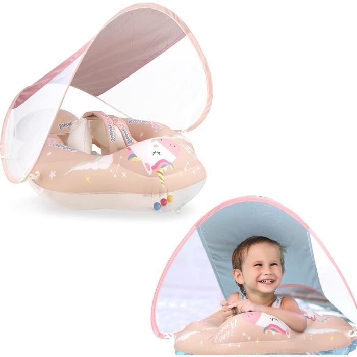 Bouée Canard Gonflable Pour Bébé - Flotteur Mignon Et Safe Pour Piscine Ou Plage - 70cm