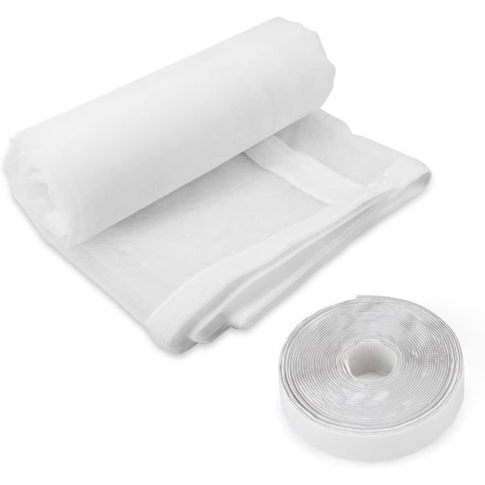 Filet Anti-Insectes Jardin - 2.4 X 6 M - Noir - Maillage Serré Respirant - Protection Plantes Légumes Fruits Contre Moustiques Et Oiseaux