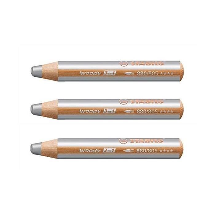 STABILO woody 3 in 1 (10 crayons) au meilleur prix sur