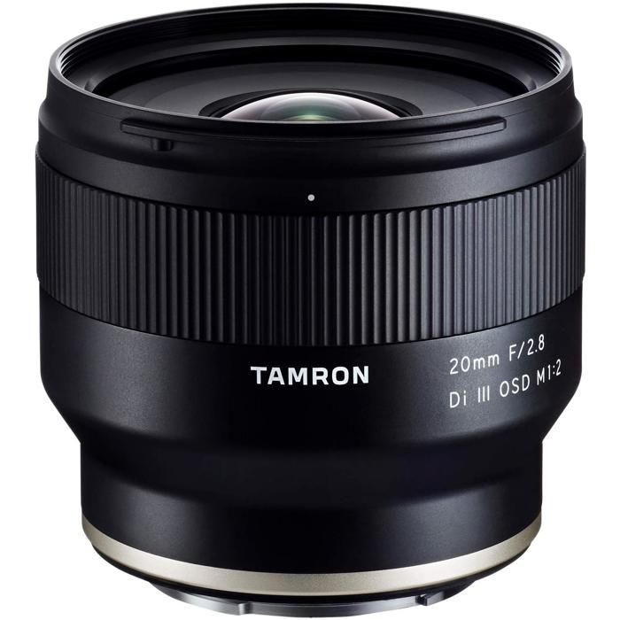 Objectif grand angle TAMRON 20mm f/2.8 Di III OSD pour Sony FE - Mise au point rapprochée - Garanti 2 ans